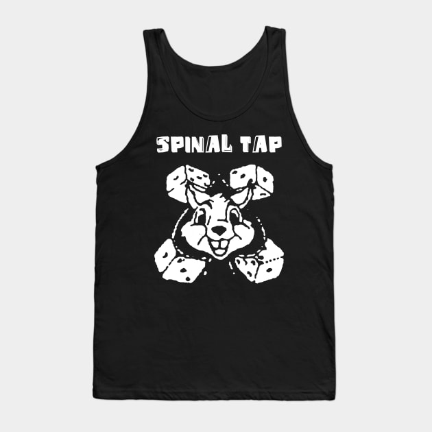 spinal tap rabbit dice Tank Top by doggo babushka